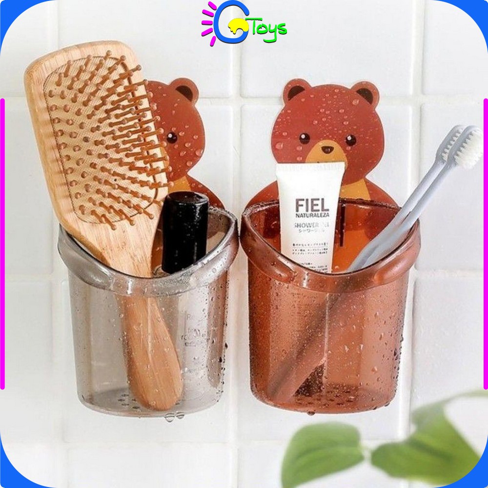 Jual CR-C452 Rak Tempel Tempat Sikat Gigi Bear Rak Serbaguna Kamar ...