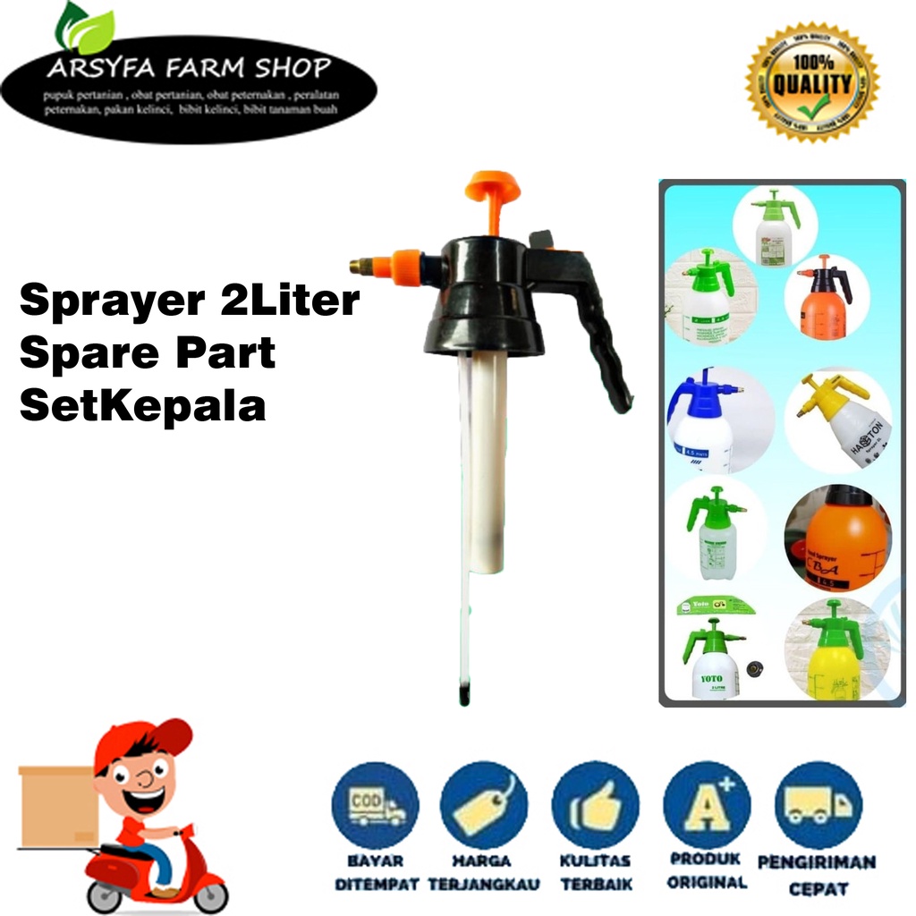 Jual Kepala Sprayer 2Liter Spare Part Semprotan Burung Semprotan ...