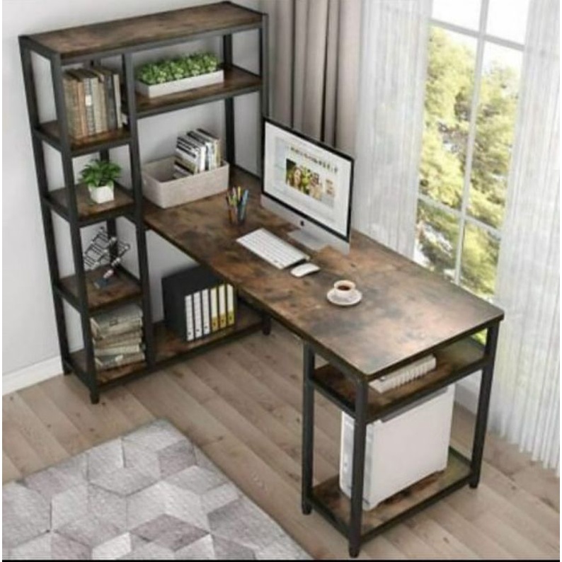 Jual Meja Rak/Meja kerja Rak/bupet | Shopee Indonesia