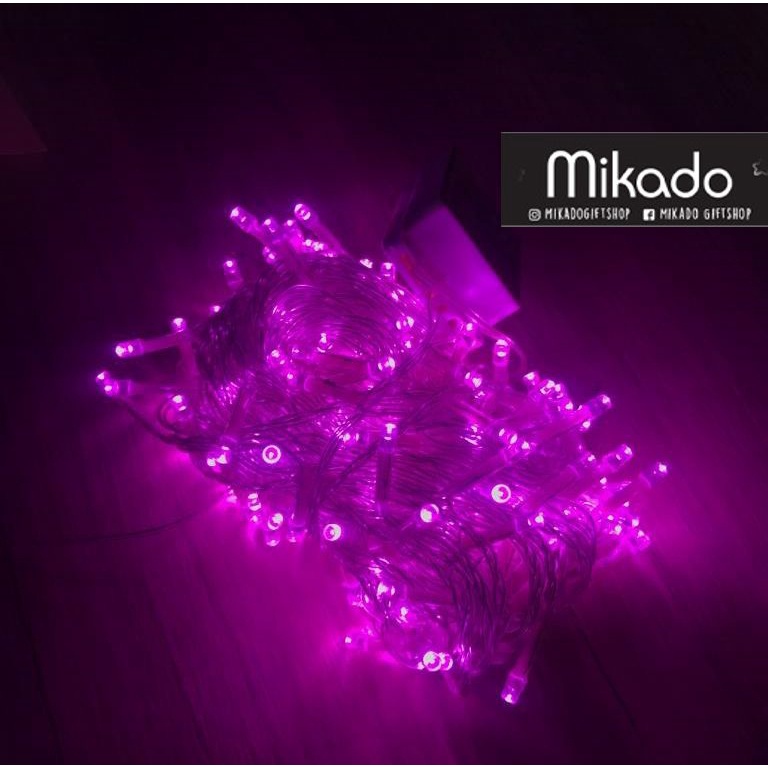 Jual Lampu LED String 20 meter / Christmas LED Lights | Shopee Indonesia
