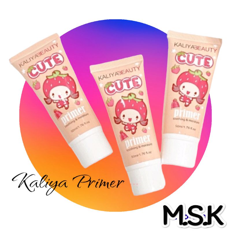 Jual Primer Cute Strawberry Kaliya Beauty Primer So Cute Liquid