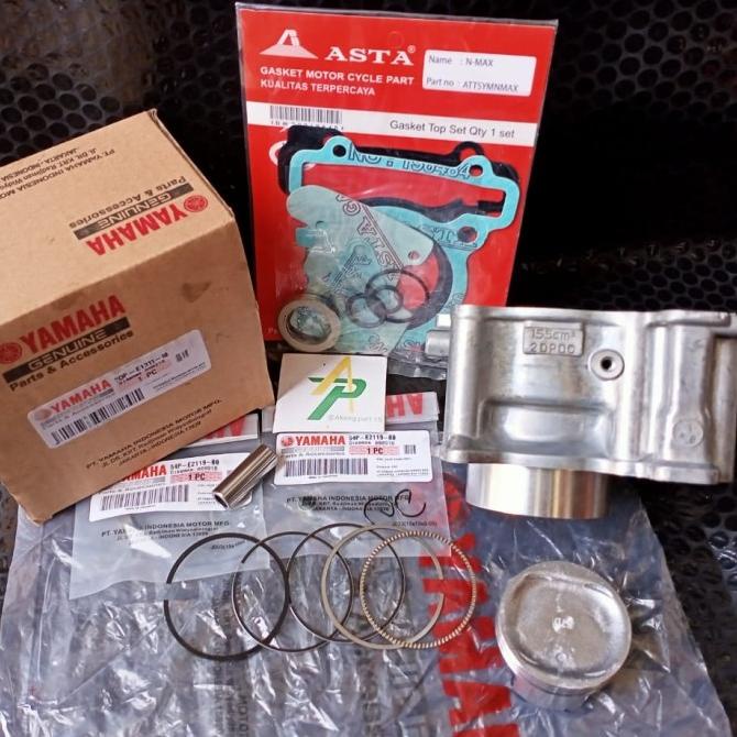 Jual Blok seher komplit isi piston kit 2DP Yamaha NMAX/N MAX/LEXI/AEROK ...
