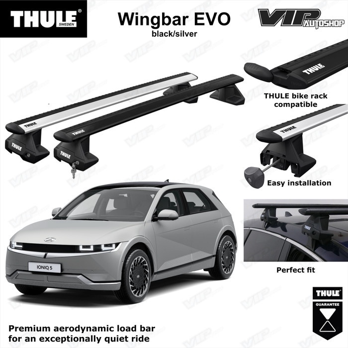 Jual Hyundai IONIQ 5 Thule wingbar crossbar roof rack original