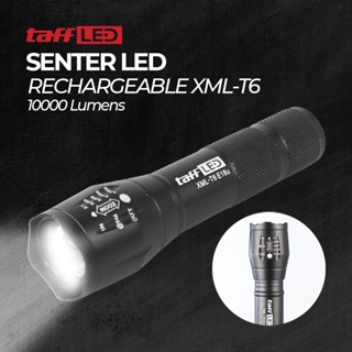 Jual waterproof flashlight rechargeable Harga Terbaik & Termurah