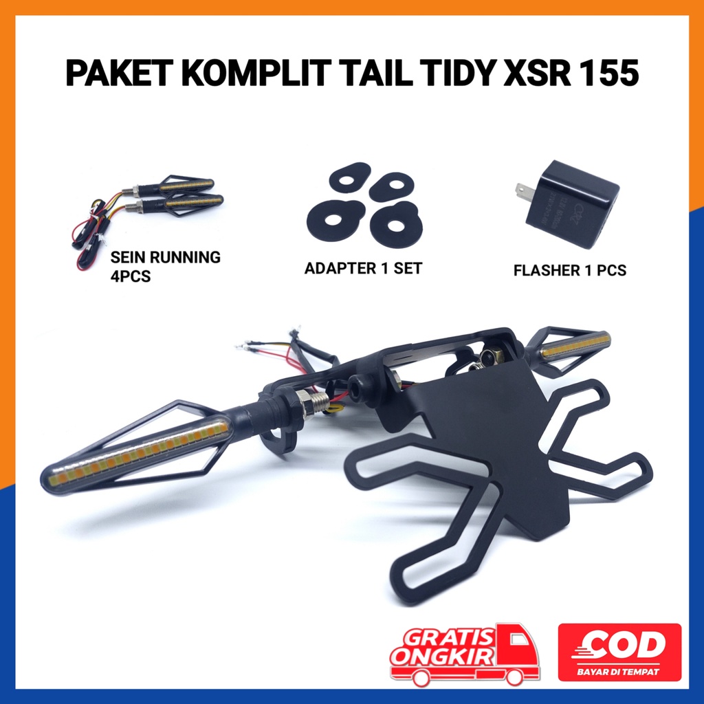 Jual Tail Tidy Xsr Spakbor Belakang Xsr Dudukan Plat Xsr