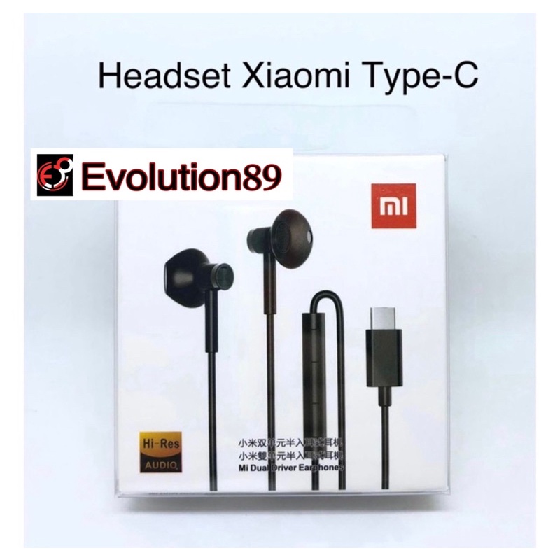 Jual Headset Xiaomi Type C Handfree Redmi Type C Original | Shopee ...