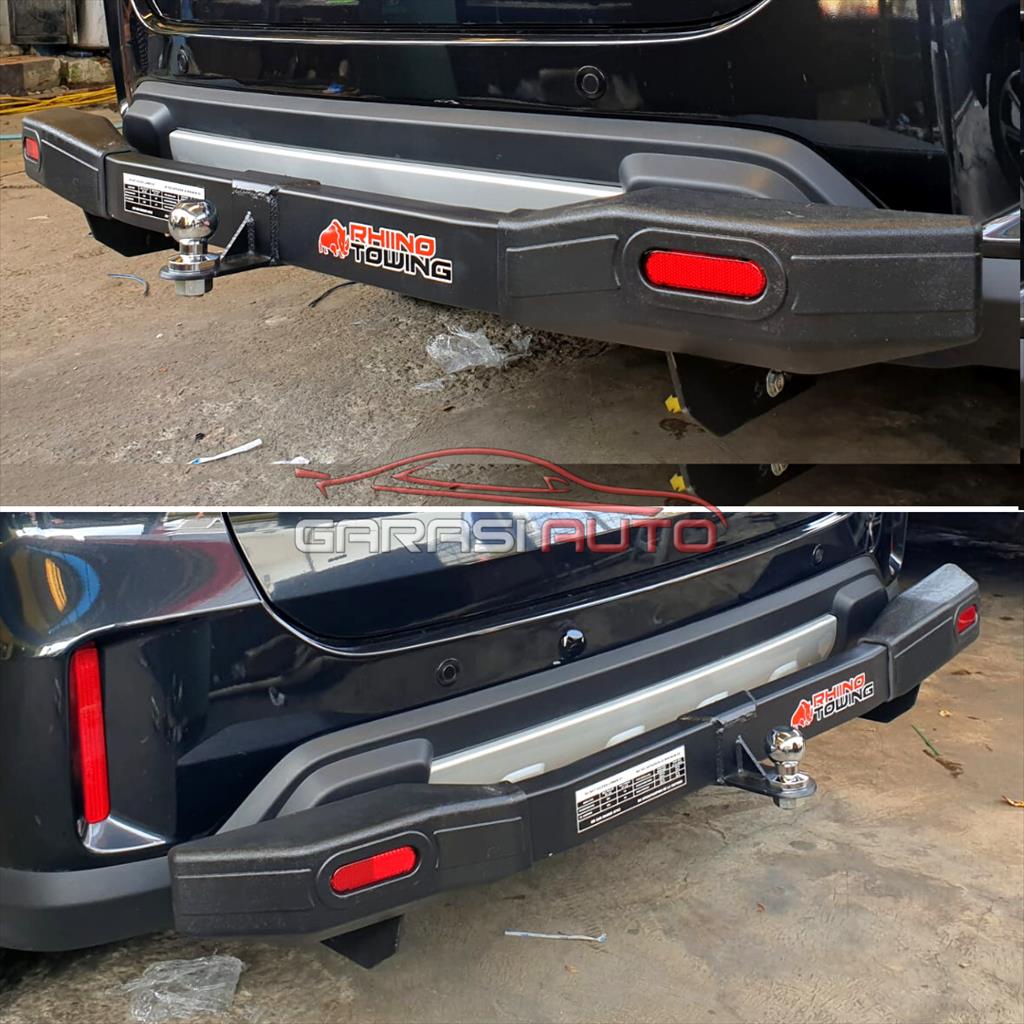 Jual Tanduk Belakang Towing Bar All New BRV 2022 up Bumper Besi Rhino