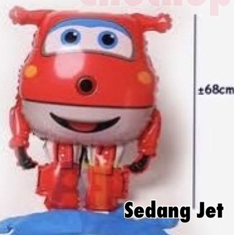 Jual Balon SUPER WINGS / Balon Foil Super Wings Jet Dizzy Donnie Jerome ...