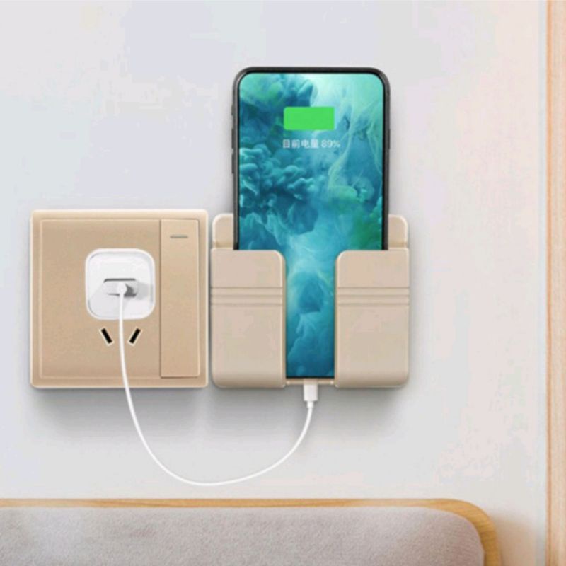 Jual Rak Charger Hp Tempel Rak Tempat Remot Holder | Shopee Indonesia