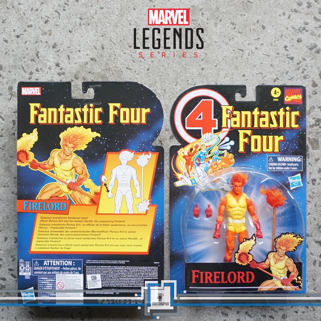 Jual Marvel Legends Series Fantastic Four FIRELORD Action Figure ...