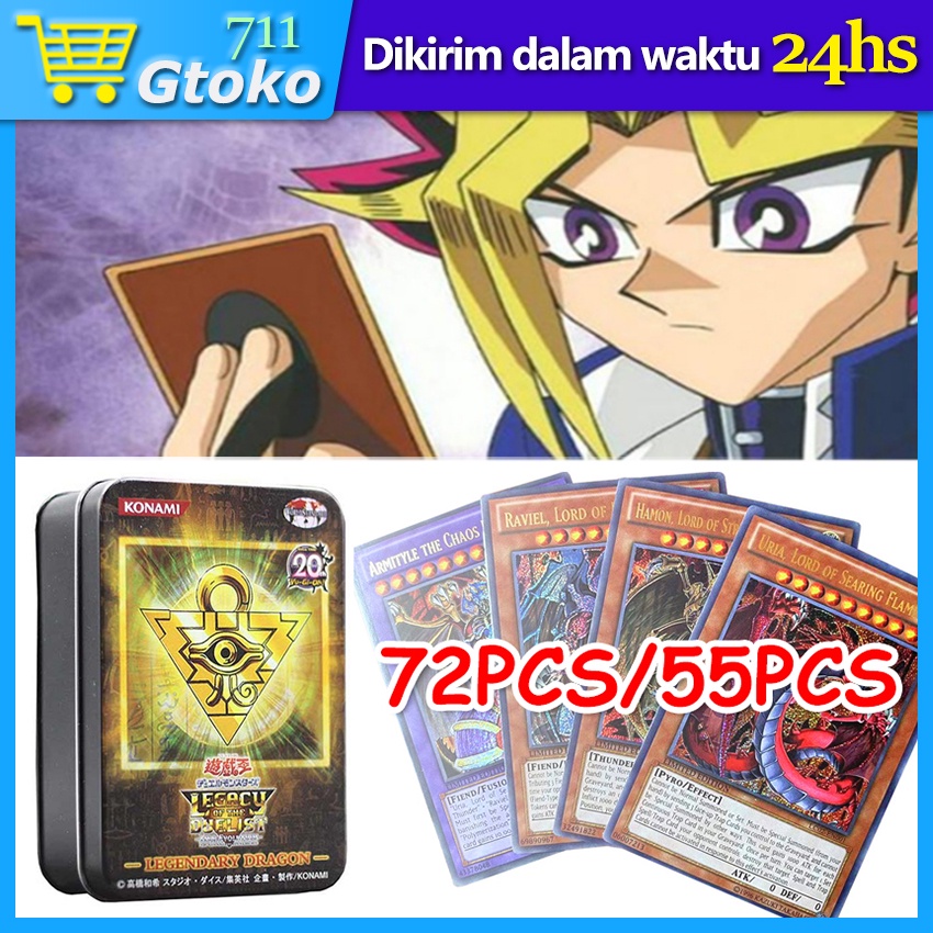 Jual 72Pcs yugioh card / Kartu Yu Gi Oh Holografik Versi Bahasa Inggris ...