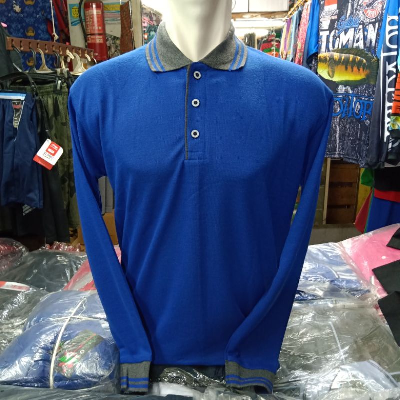 Jual Kaos Polo Lengan Panjang Shopee Indonesia