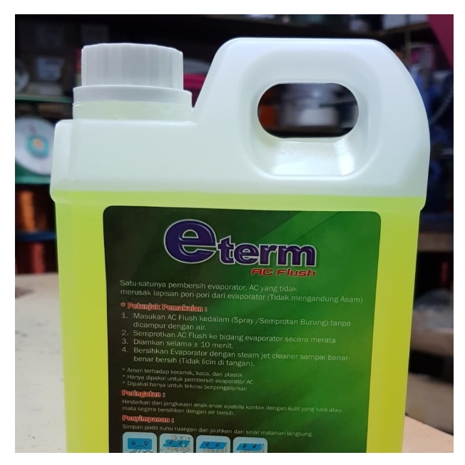 Jual Eterm Cairan Pembersih Evaporator Ac Flush Eterm Ace Cenical Uk 1 ...