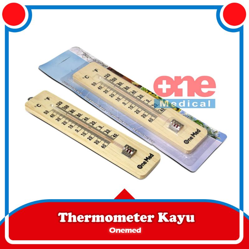 Jual Termometer Ruang Kayu Alat Pengukur Suhu Ruangan Thermometer