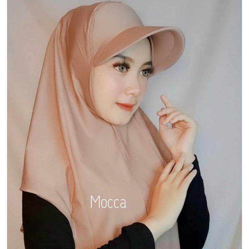 topi hijab sport