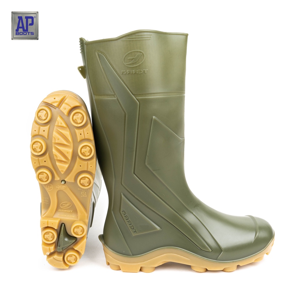 Jual Ap Boots TERRA 5 HIJAU - Sepatu Boots PVC | Shopee Indonesia