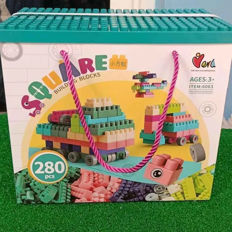Jual Mainan DIY Balok Brick Building Blocks 280pcs | Shopee Indonesia