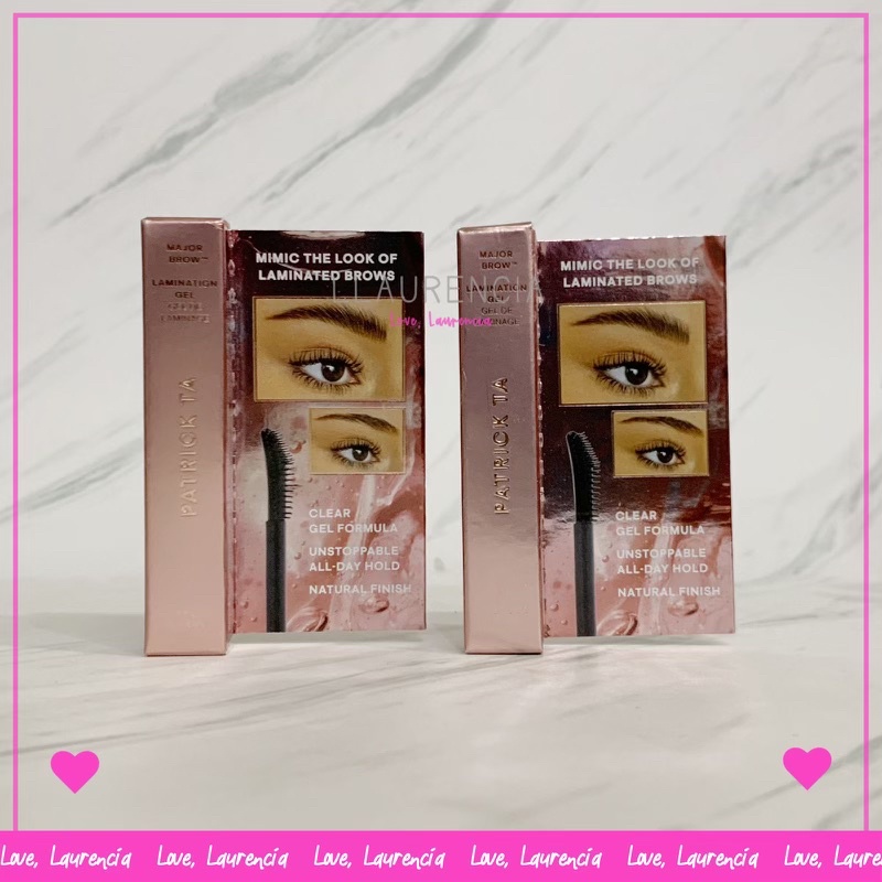 Jual PATRICK TA Major Brow Lamination Gel / clear brow setter Shopee