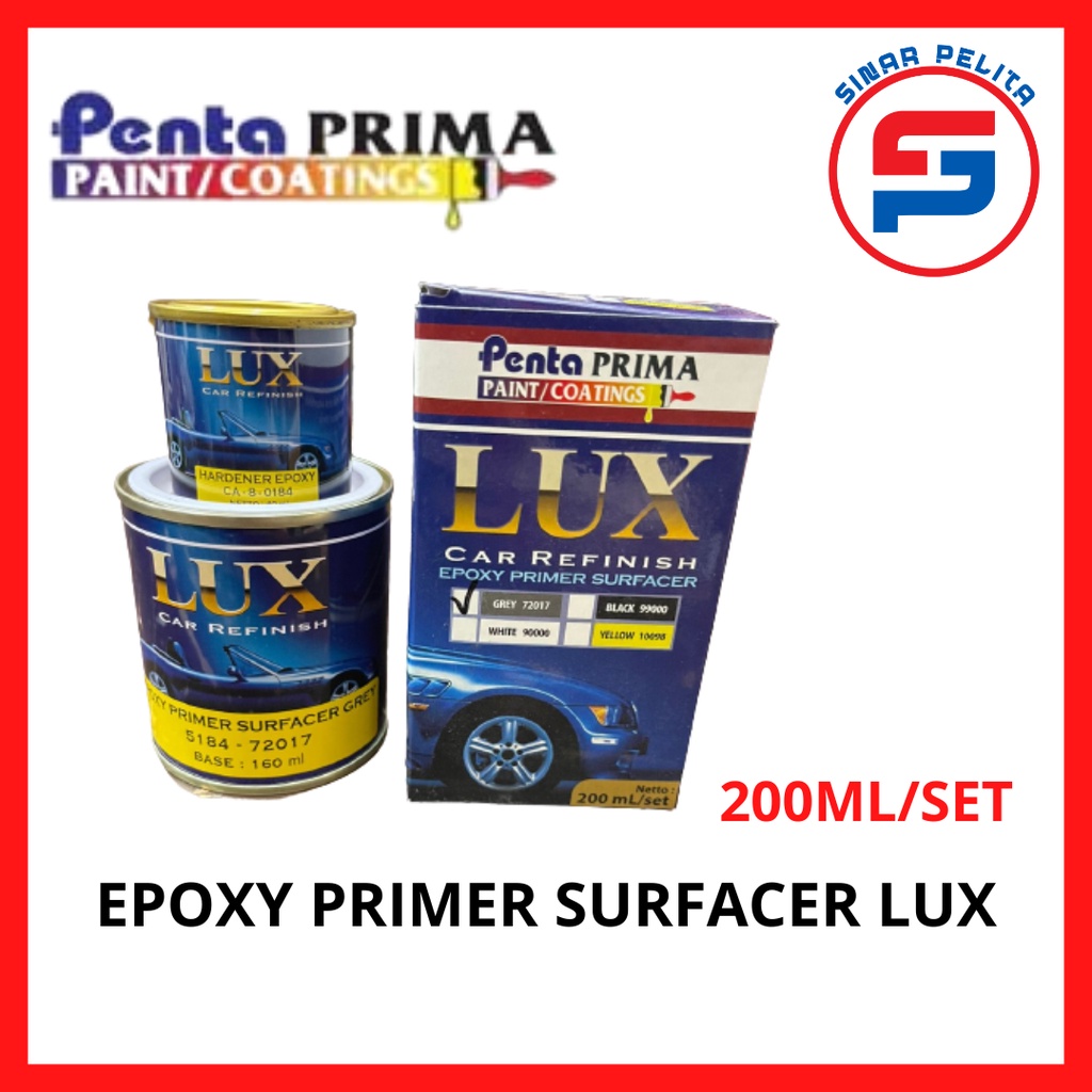 Jual EPOXY PRIMER SURFACER LUX GREY / CAT EPOXY / CAT DASAR/ EPOXY LUX ...