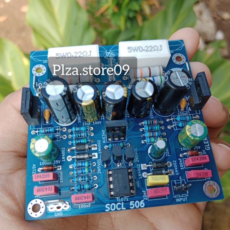 Jual Kit driver power Socl 506 Super pcb double layer ocl 506 kit