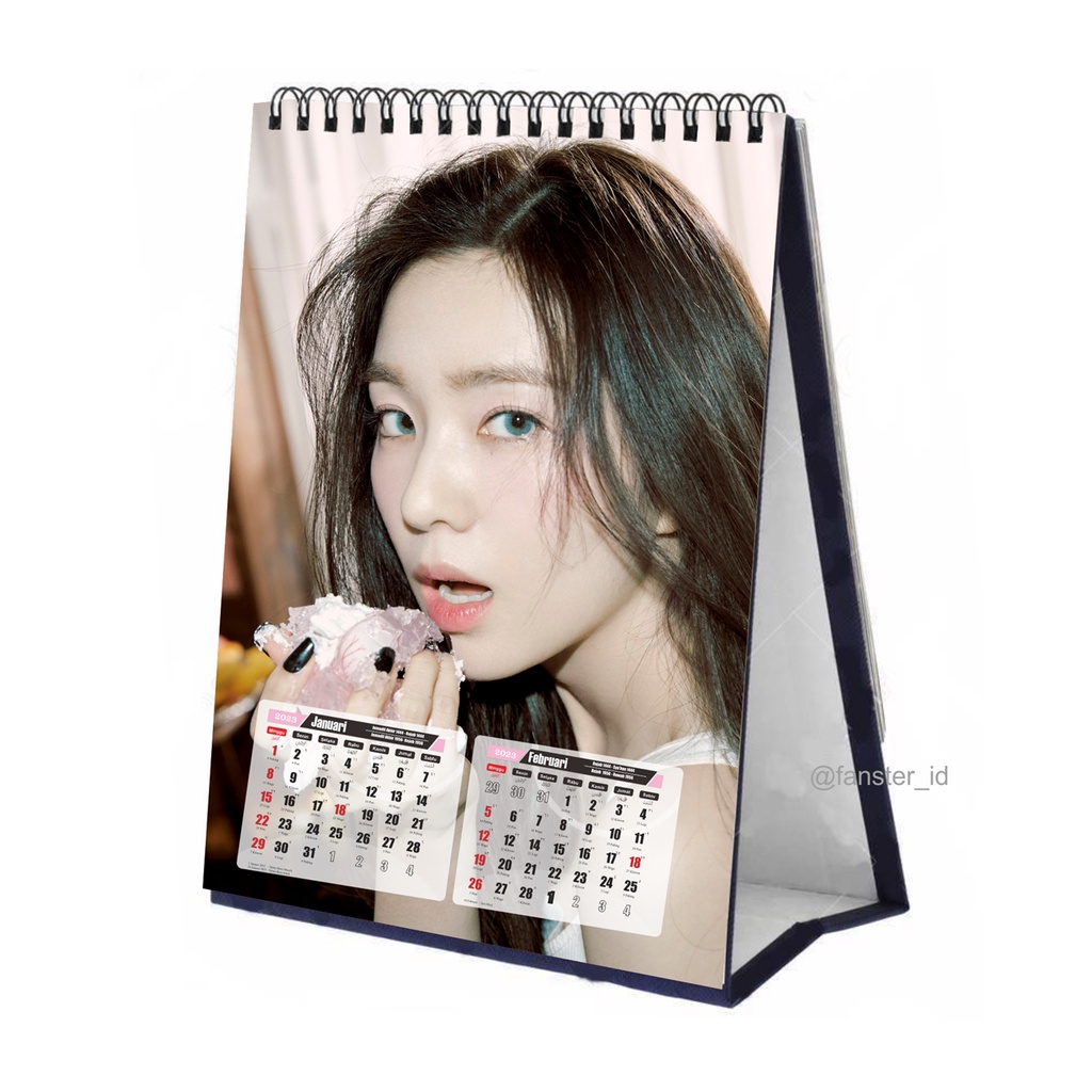 Jual Kalender Meja Duduk Kpop Red Velvet Tahun 2024 Shopee Indonesia