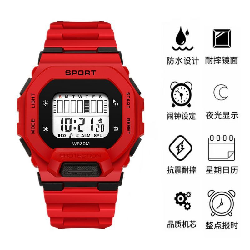 Jual (Terima Cod)Jam Tangan Pria Sport Digital Sergi New Strap Rubber ...