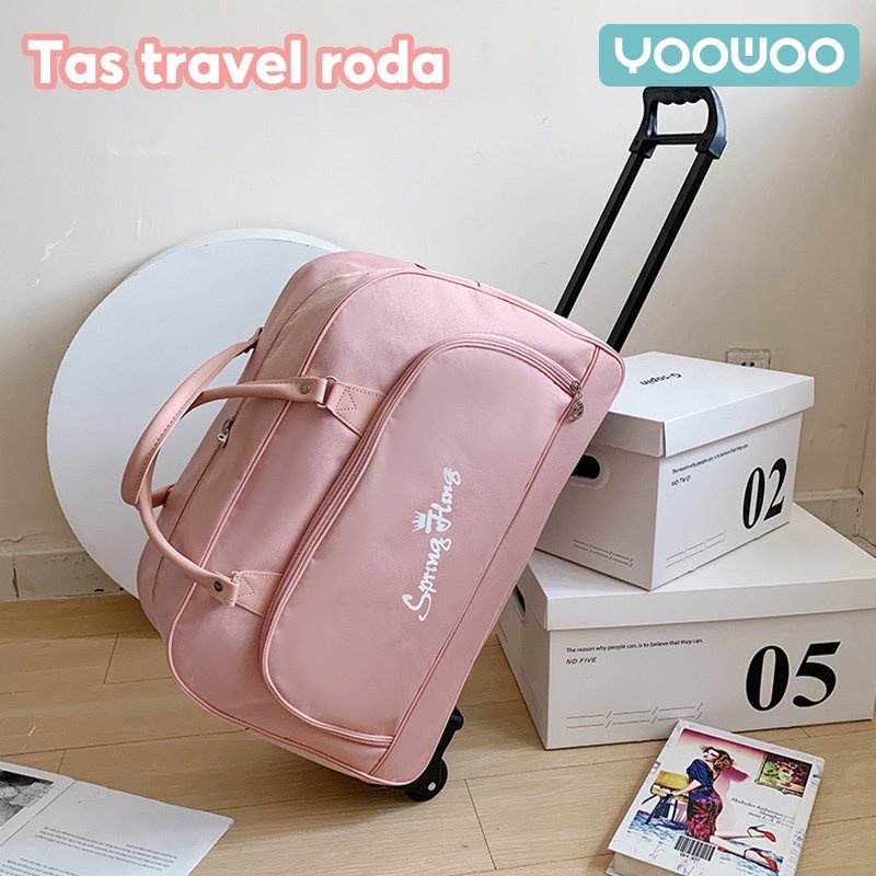 Jual YooWoo Tas travel trolley/Tas penyimpanan kapasitas besar/Tas