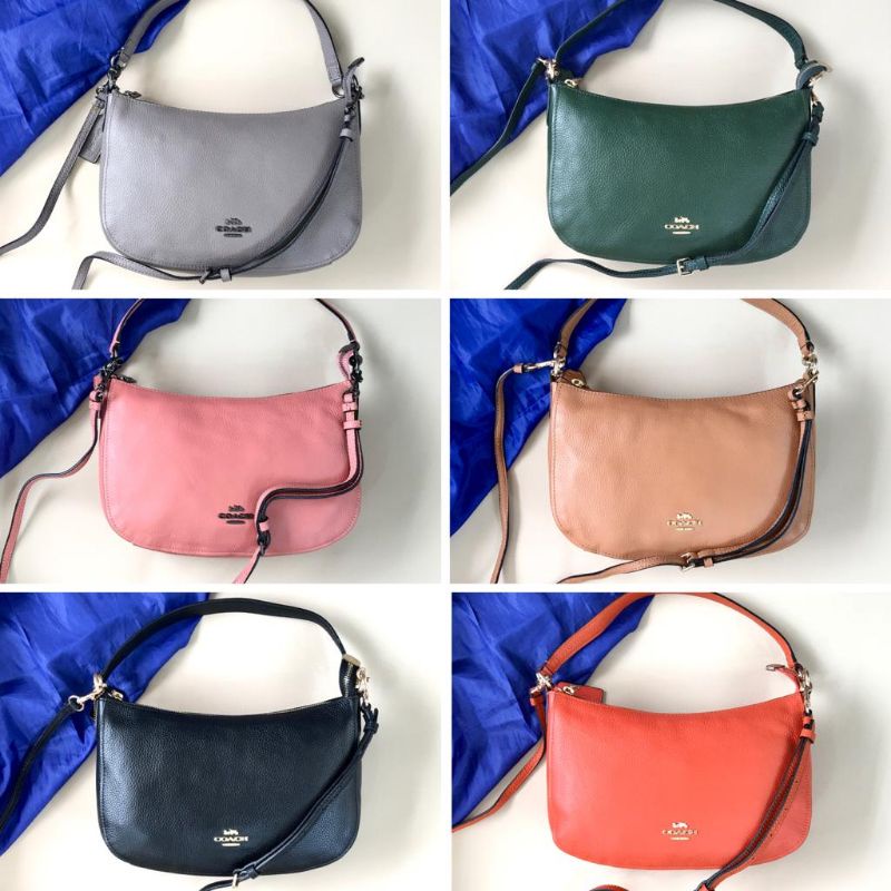 Jual PROMO COACH Polished Pebble Leather Sutton Crossbody Bag Shopee Indonesia