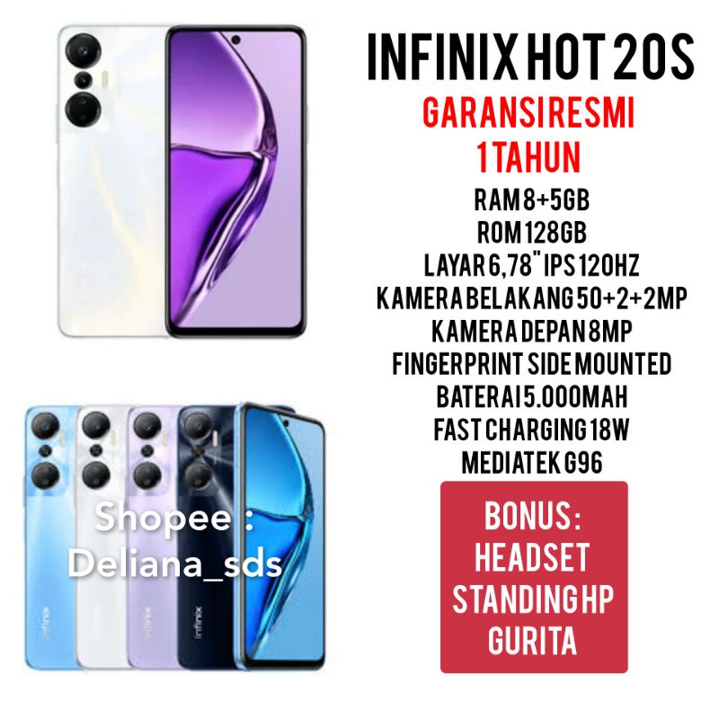 infinix hot 20 8 128