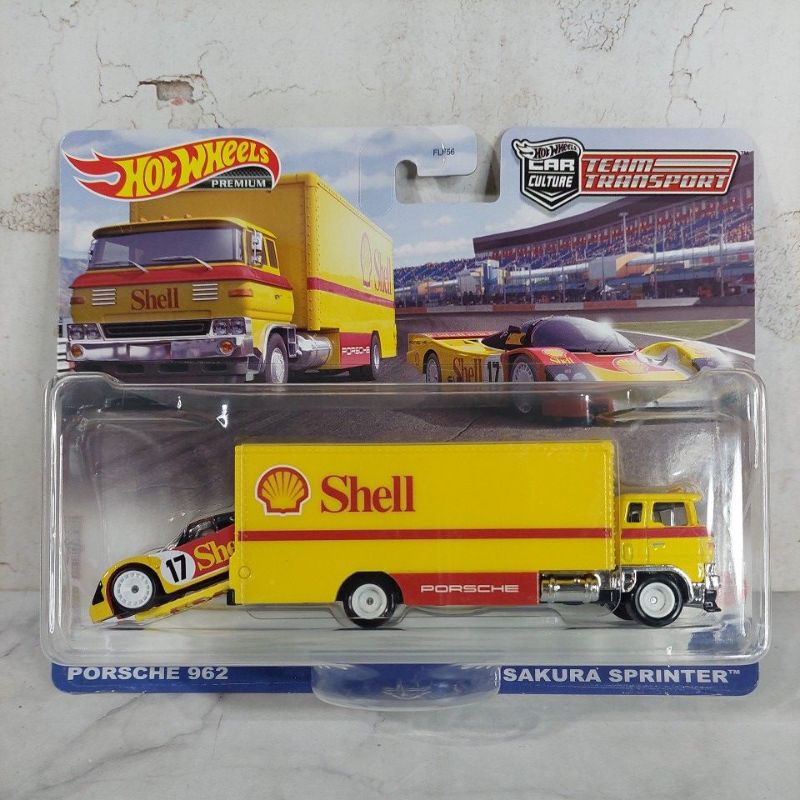 Jual Hot Wheels Team Transport Porsche 962 Sakura Spinter | Shopee ...