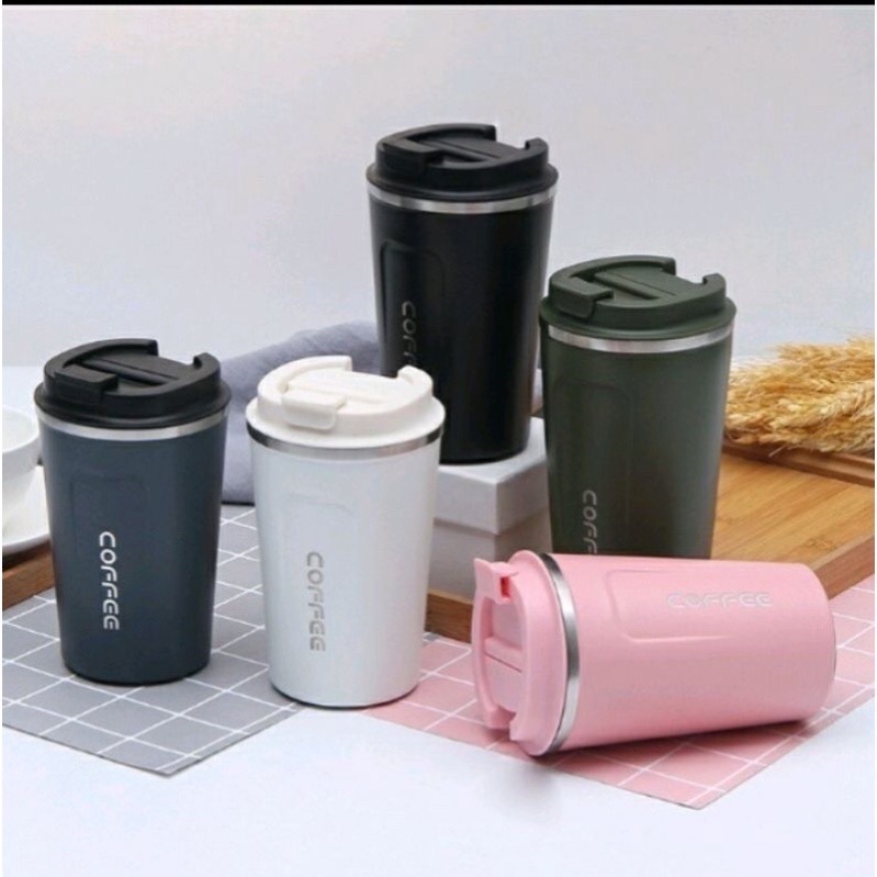 Jual Sd 1059 Termos Coffe Mug Portable Travel Cup Stainless Steel Thermos Vacuum Gelas Kopi Teh 1614