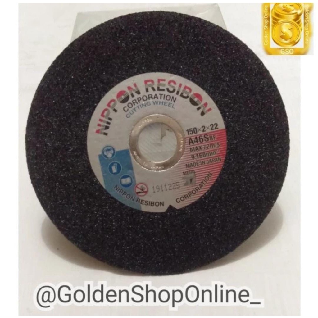 Jual Gurinda Potong Besi - Cutting Wheel 6'' (150X2X22mm) Nippon ...