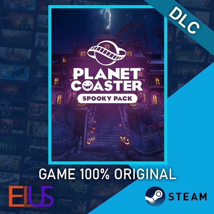 Jual Dlc Planet Coaster Spooky Pack Original Steam Pc Shopee