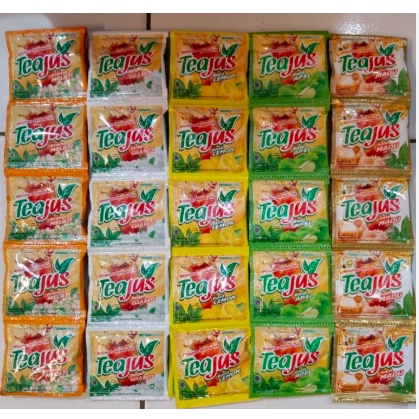 Jual Tea Jus Varian Rasa 8Gram 1 Renceng | Shopee Indonesia