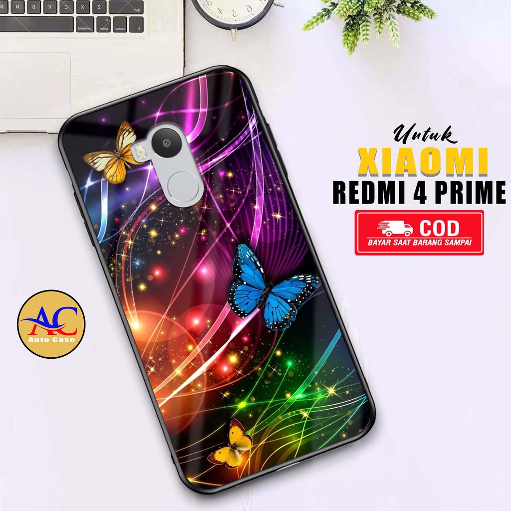 Jual Case Xiaomi Redmi Prime Terbaru Auto Case Motif BTRFLY