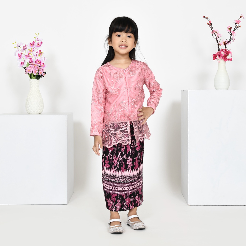 Jual Setelan Kebaya Anak Wisuda Modern Kebaya Anak SIVA Tile Rok