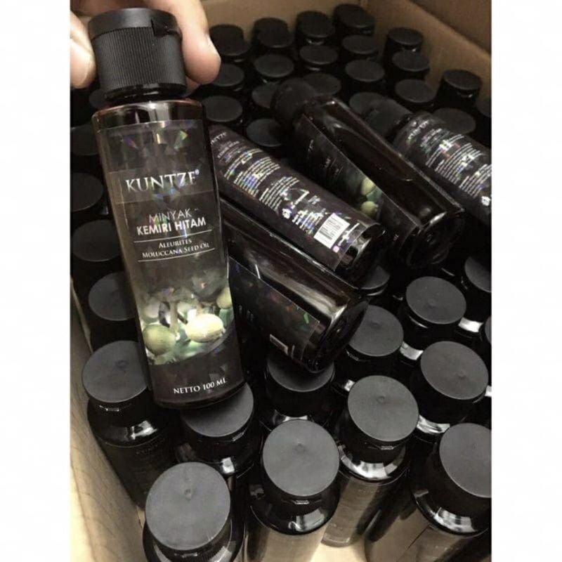 Jual Minyak Kemiri Hitam Kuntze Obat Rambut Rontok Penghitam Rambut ...