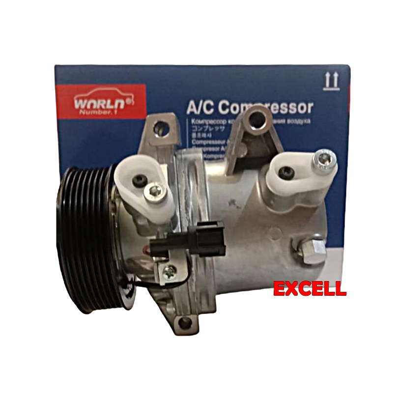 Jual Compressor Compresor Kompresor Ac Mobil Nissan March Datsun Go ...