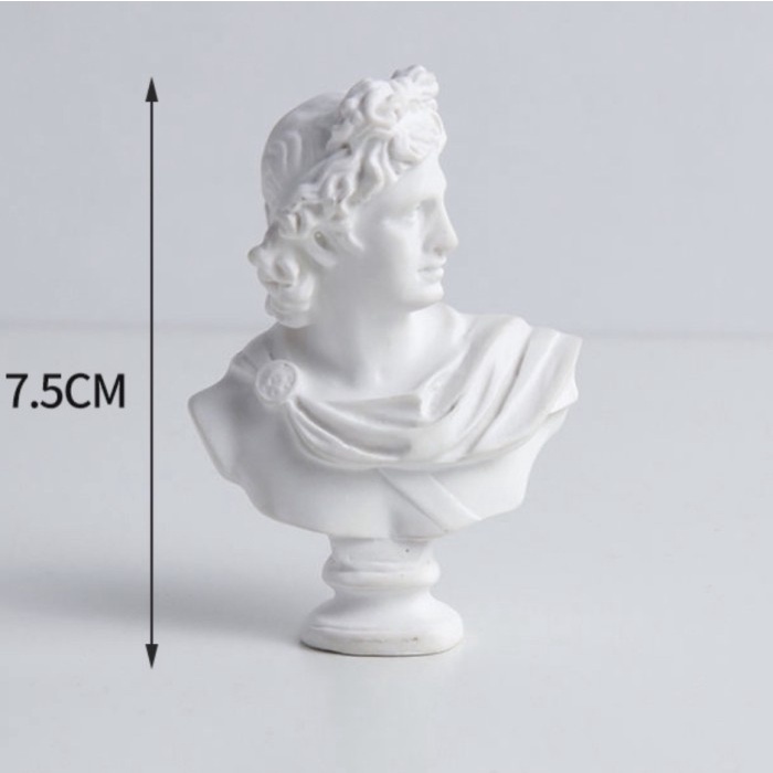 Jual Mini Resin Greek Statue Patung dewa yunani mini properti foto