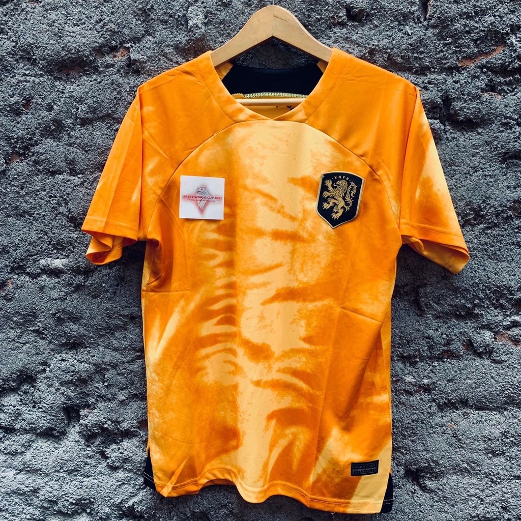 Jual Jersey Belanda Home Piala Dunia 2022 Grade Ori Impor Baju Bola ...