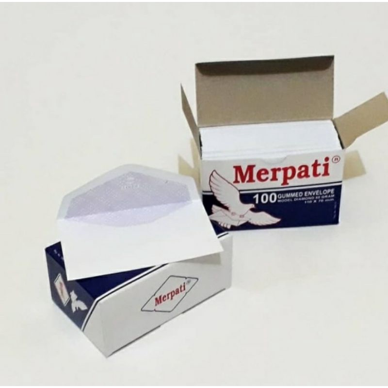 Jual Amplop Putih Mini Merpati X Mm Pcs Shopee Indonesia