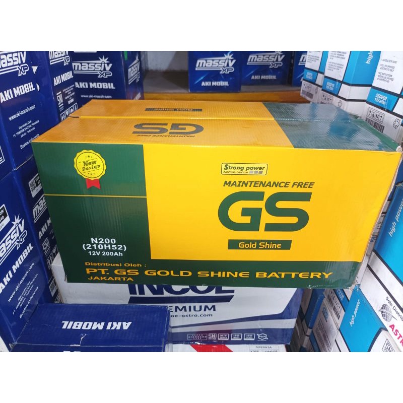 Jual AKI KERING N200 GS MF GENSET BUS TRACTOR LIFT KAPAL ALAT BERAT