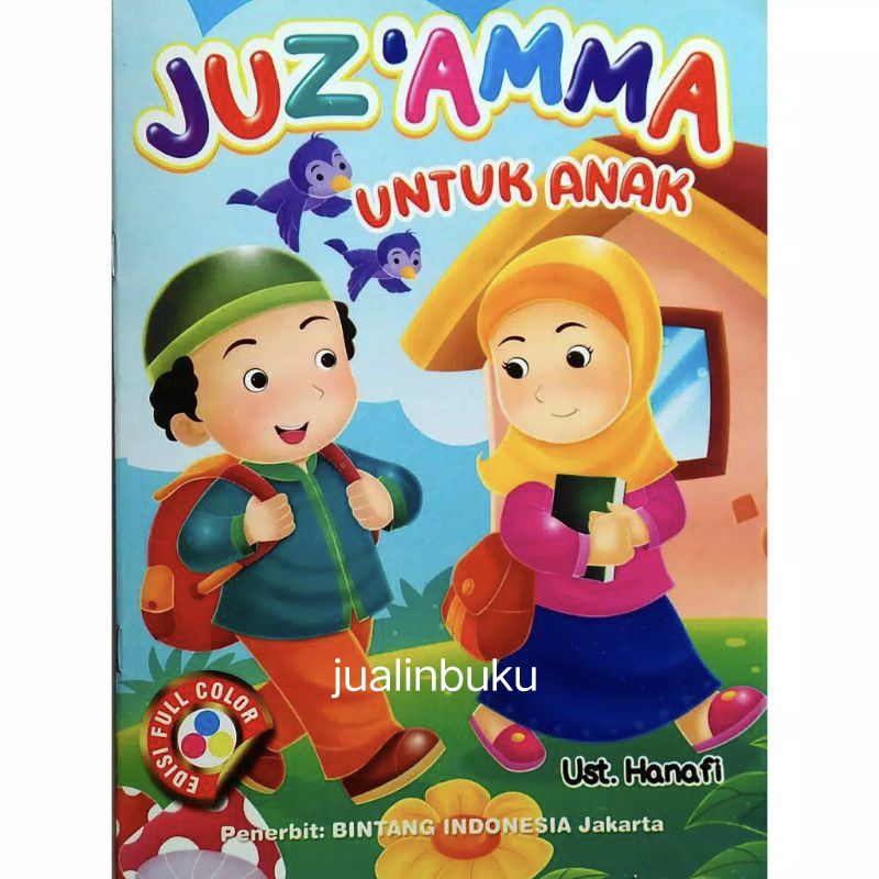 Jual Juz Amma Untuk Anak Ukuran Besar Kertas Hvs Full Color Bi