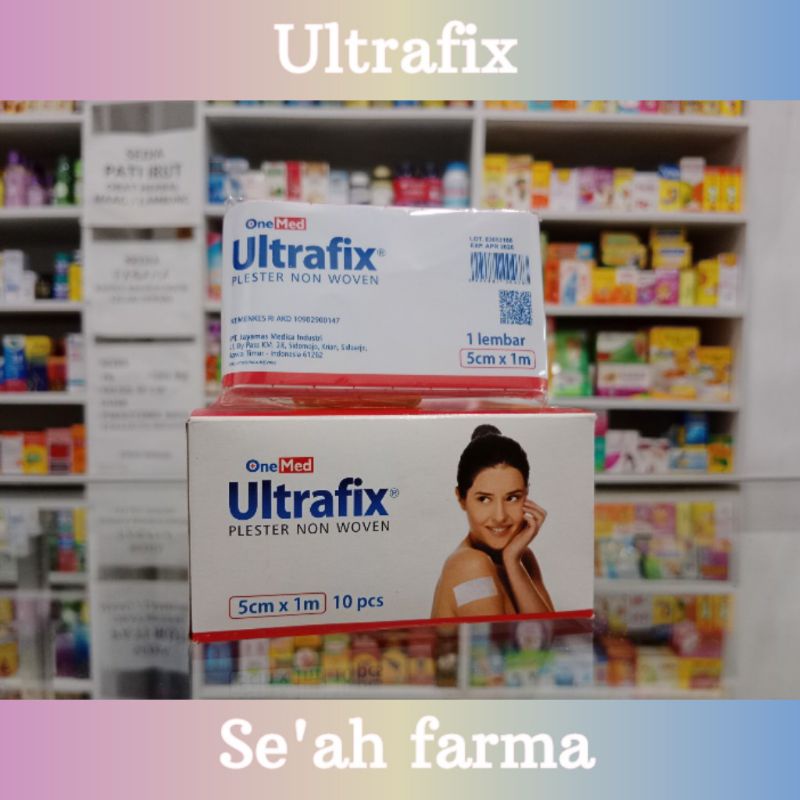 Jual Ultrafix 5cm×1m//plaster Non woven//ultrafix per pcs | Shopee ...