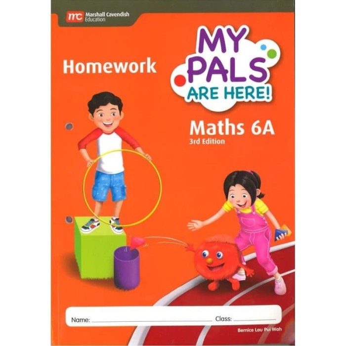Jual School Book My Pals Are Here Math Homework 6A (3Rd Edition ...