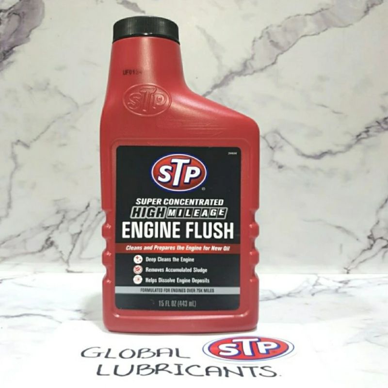Jual STP Super Concentrated High Mileage Engine Flush 443mL USA