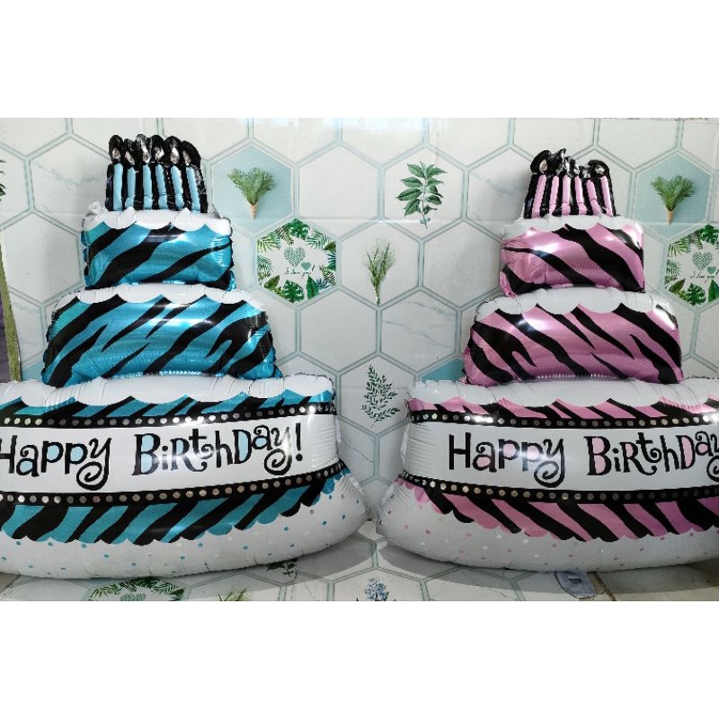 Jual Balon Foil Kue Ulang Tahun Jumbo Cm Balon Jumbo Balon Kue