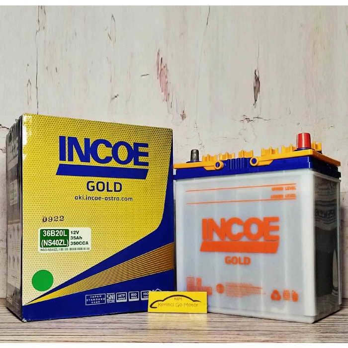 Jual AKI INCOE GOLD NS40ZL HYBRID ACCU MOBIL DATSUN GO PICANTO VISTO