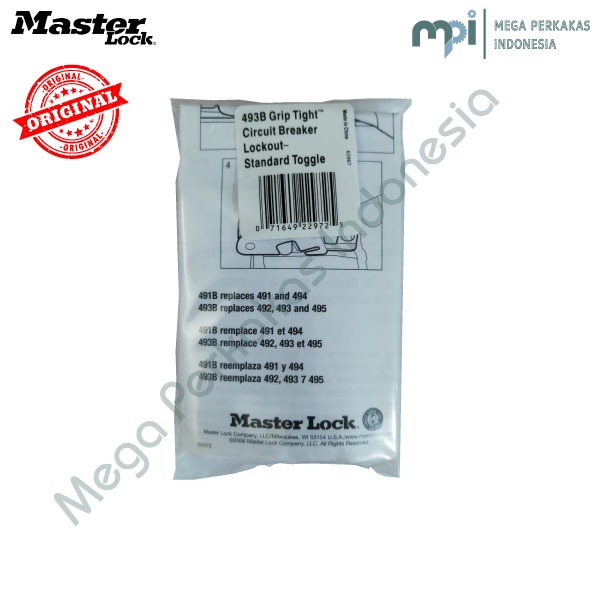 Jual Master Lock 493B Grip Tight Circuit Breaker Lockout | Shopee Indonesia