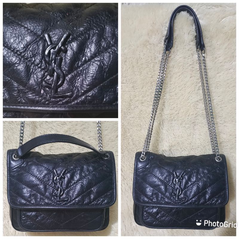 Jual YSL Slingbag Hitam Cewek PL, Shoulderbag. | Shopee Indonesia